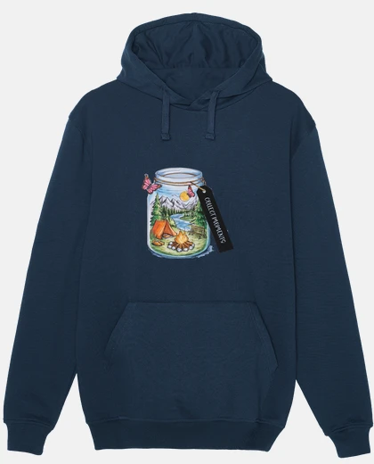 Hoodie passion for camping