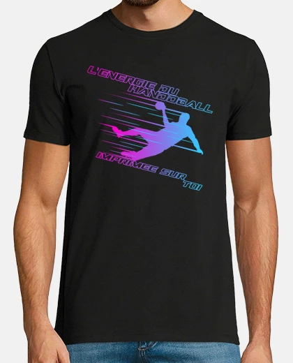 Tee-shirt Passion Handball Cadeau Énergétique