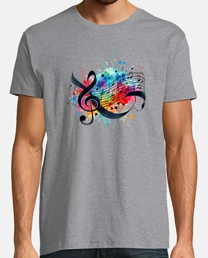 Tee-shirt passion pour la musique
