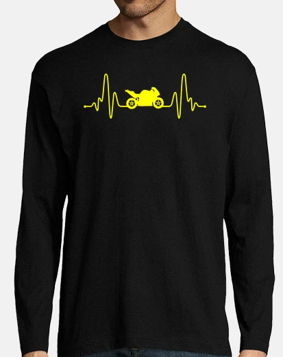 Tee-shirt passion pour les motos rythme
