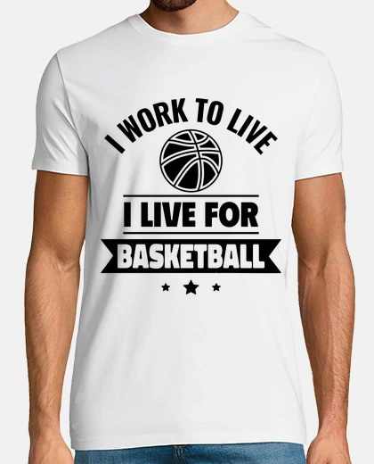 T-shirt passione per il basket che regalo