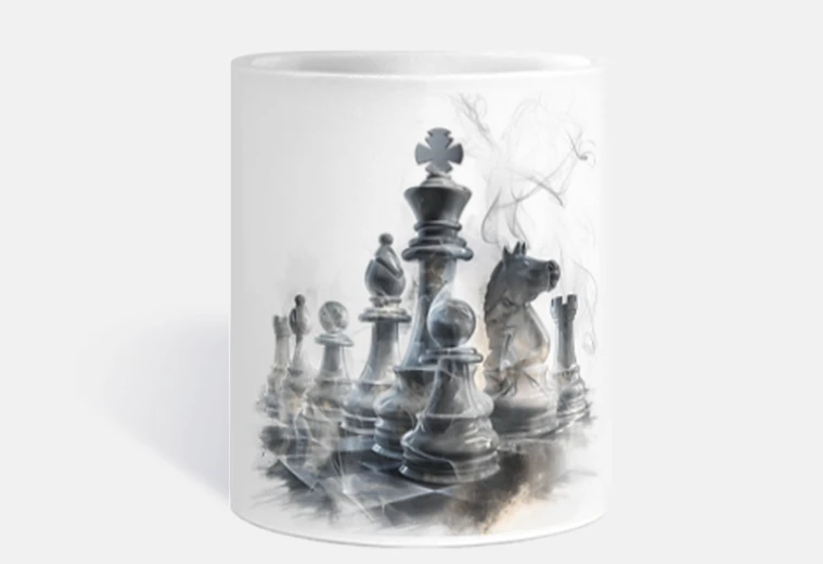 Tazza passione style scacchistico