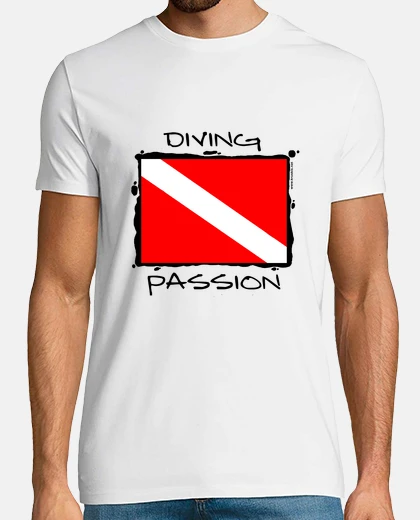 T-shirt passione subacquea