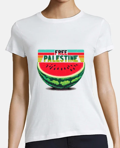 Tee-shirt pastèque palestinienne gratuite