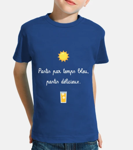 Kids pastis in blue weather delicious pastis