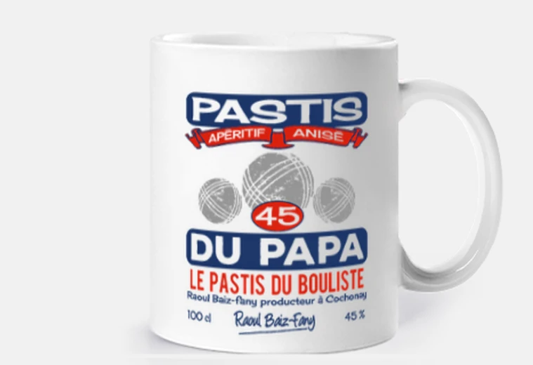 Cup pastis of dad