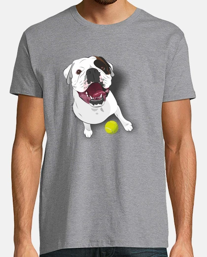Tee-shirt patch boxeur blanc