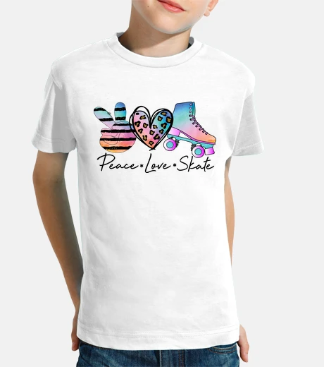 Ropa patinaje, paz, amor