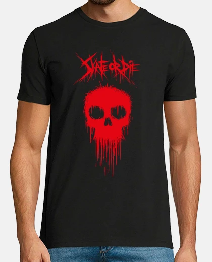 Tee-shirt patiner ou die