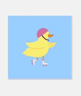 pato en patines