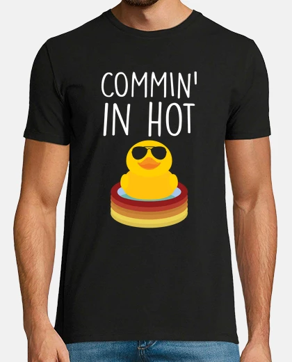 Camiseta patos de goma divertidos equipo duckie