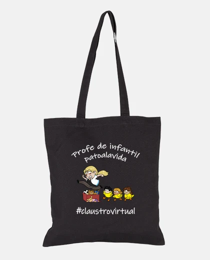 Bolsa patos mujer blanco