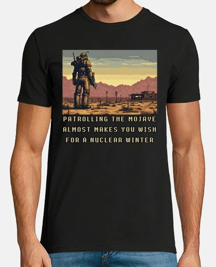Camiseta patrullando el mojave