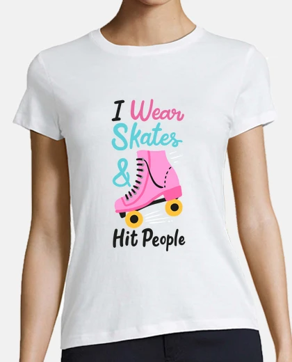 T-shirt pattini pattinaggio rollerskater inlineskater inliner
