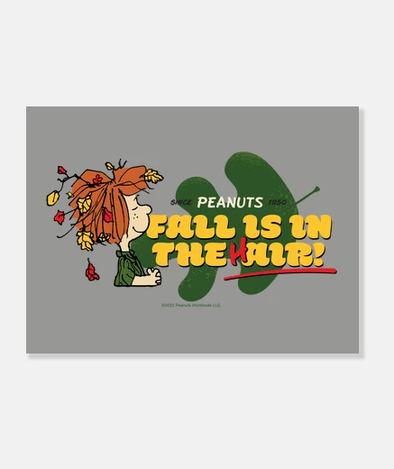 Tableau Patty Autumn est dans les cheveux