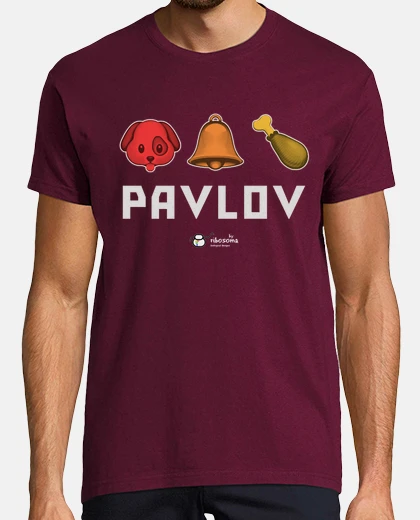 Tee-shirt pavlov (fond sombre)