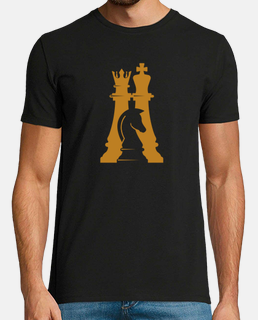 pawn chess knight shadow king and queen