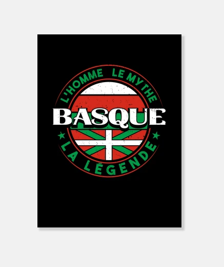 Tableau Pays Basque Homme Basque