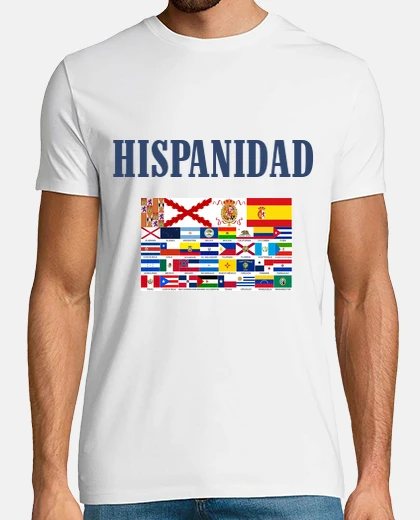 Tee-shirt pays hispanidad et origine