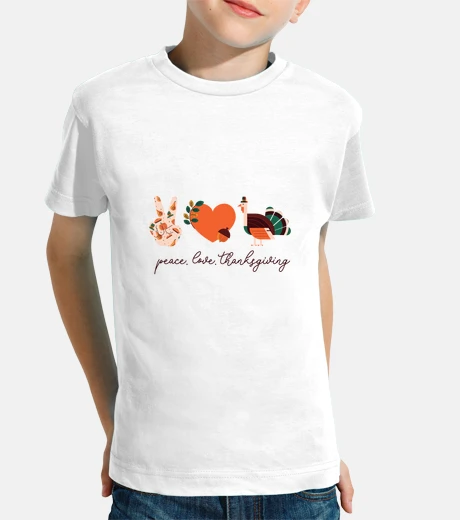 Ropa paz amor acción de gracias