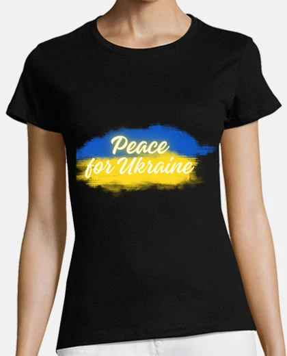 Playera Paz para Ucrania