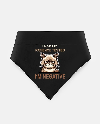 Mascotas pazienza del gatto test negativo fun ny