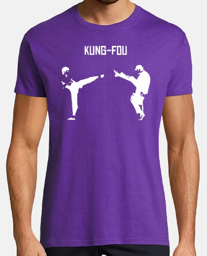 T-shirt pazzo kung