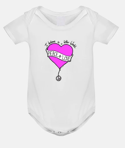 Kids peace amp love-pink (text)