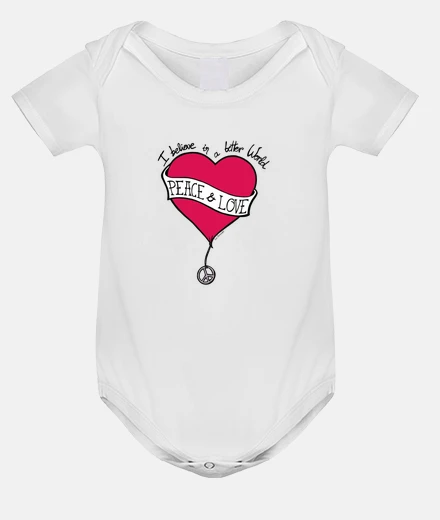 Kids peace amp love-red (text)