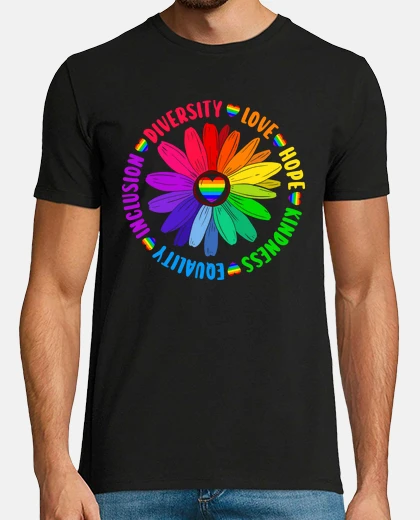 T-shirt peace lgbt lgbtq gay pride