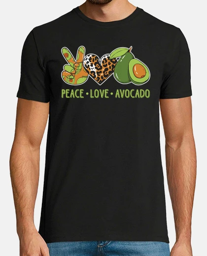 Tee-shirt peace love avocat