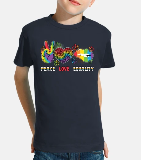 Ropa peace love equality