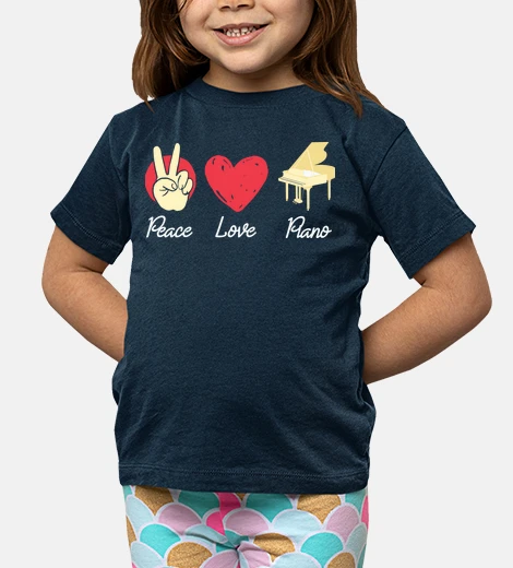 Kids peace love piano
