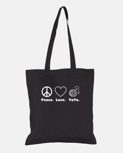 Bag Peace Love Yoyo funny yo yo player