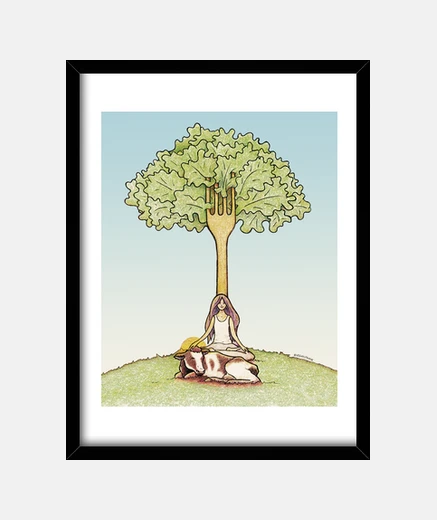 Framed peace on your plate peace in the world