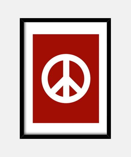Quadro Peace Sign