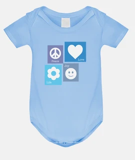 peace love life joy blue