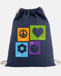 peace love life joy color