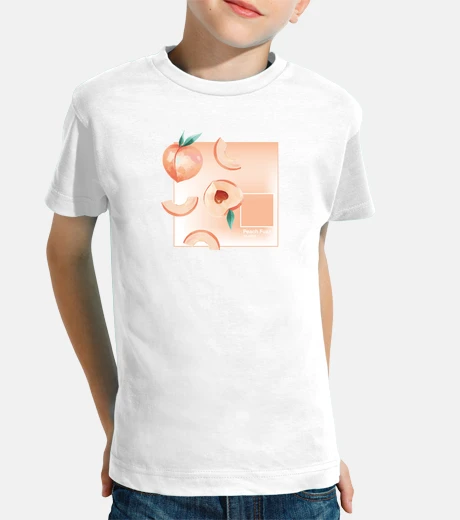 Children's peach fuzz - boy&#39;s t shirt