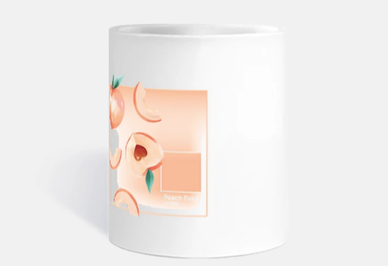Cup peach fuzz - mug