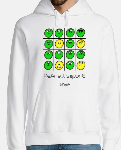 Sudadera PeAnett squarE (fondos claros)