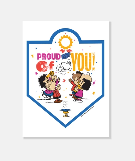 Tableau Peanuts fier de toi