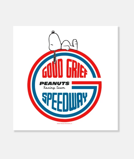 Wall Peanuts Good Grief Speedway