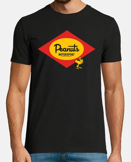 Tee-shirt Peanuts Motorsports Woodstock