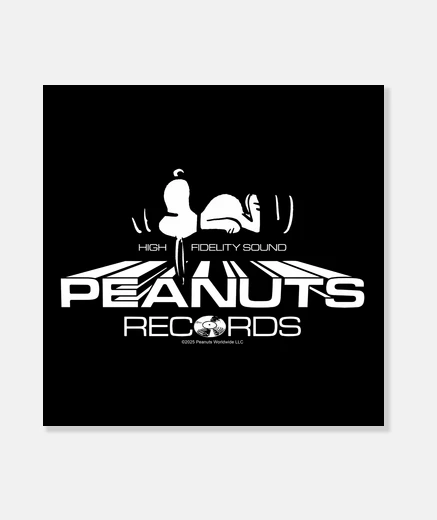 Stampa Peanuts registra sound high fedeltà