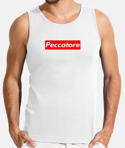 T-shirt Peccatore - Canotta Bianca