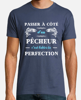Tablier humour pour le pêcheur - le tee-shirt du pêcheur
