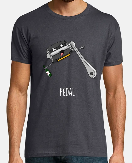 Camiseta Pedal Black