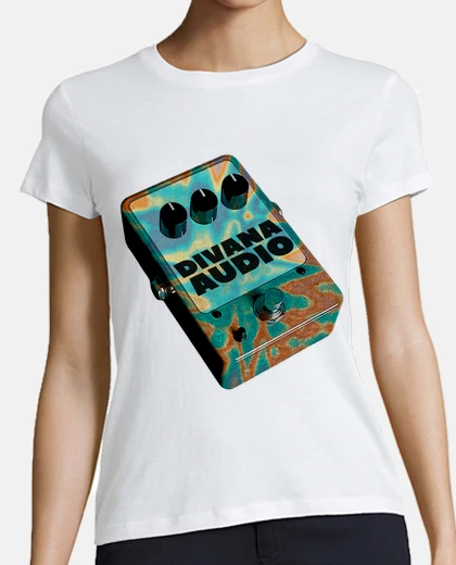 Tee-shirt pedale effets guitare psychédélique