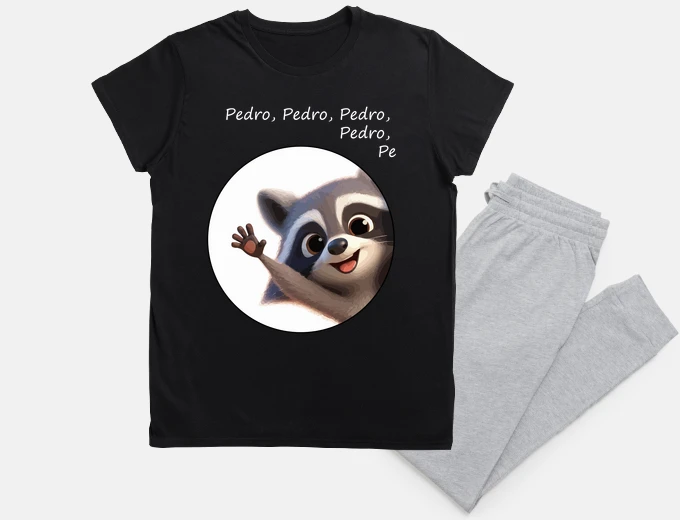 Pyjama Pedro Pe - lettres blanches